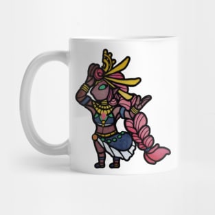 Stained Glass Sparky Child Mug